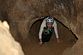 Lara in einem Tunnel der Dechenhöhle, Fotoshooting für Band 2<br>(© Foto: Oliver Jungjohann)